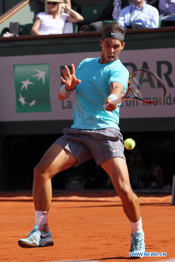 Tennis/Roland-Garros : Rafael Nadal qualifié pour la finale