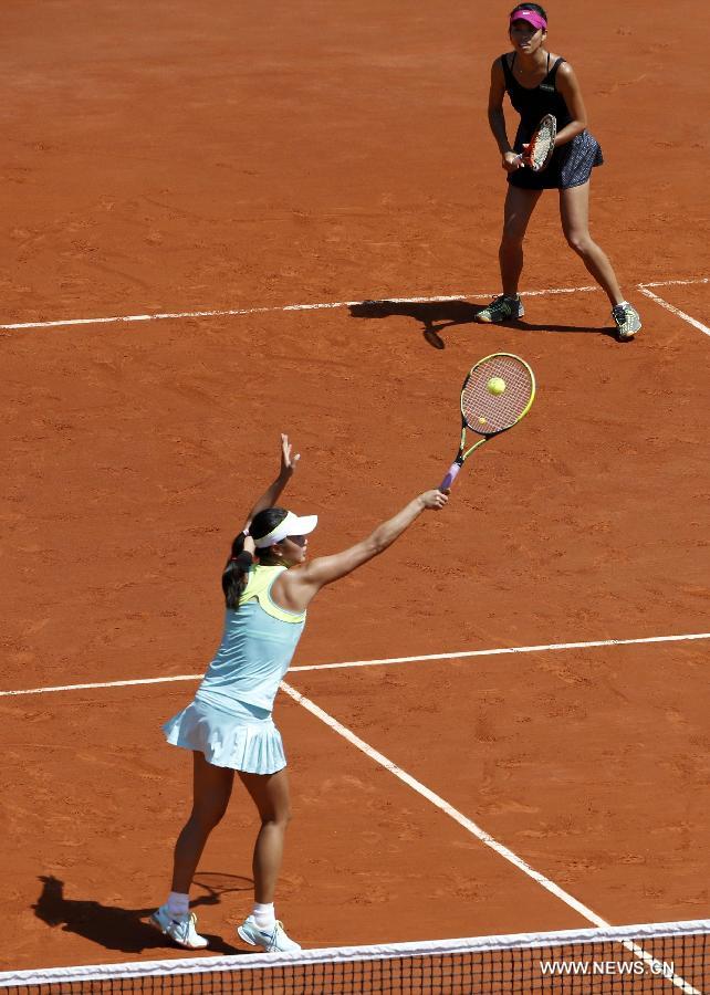 Roland-Garros : Peng Shuai et Su-Wei Hsieh remportent le double dames