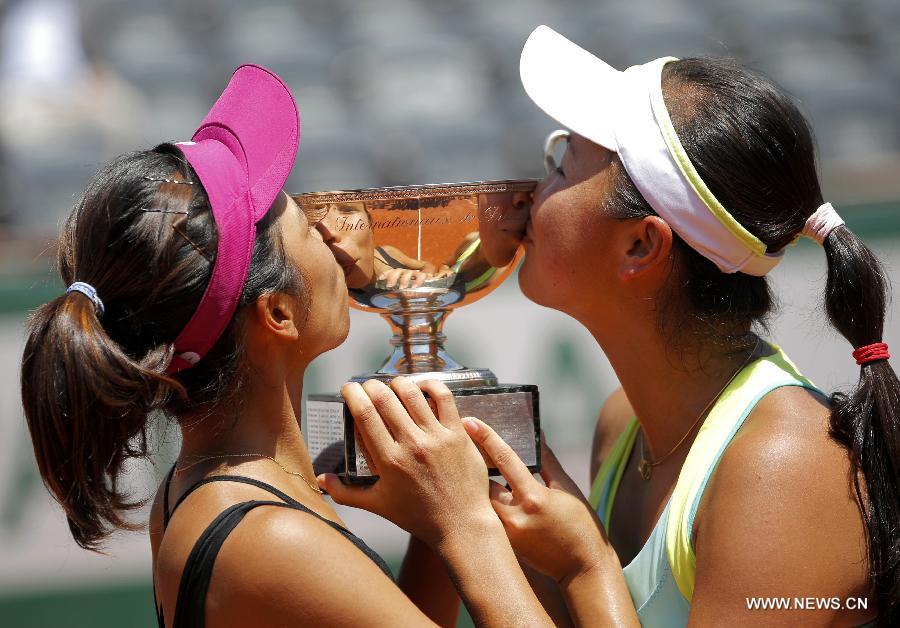 Roland-Garros : Peng Shuai et Su-Wei Hsieh remportent le double dames