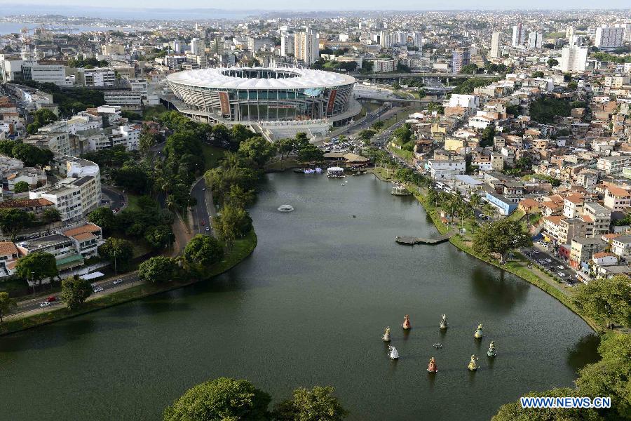 L'Arena Fonte Nova à Salvador (Photo: Xinhua/Reuters)