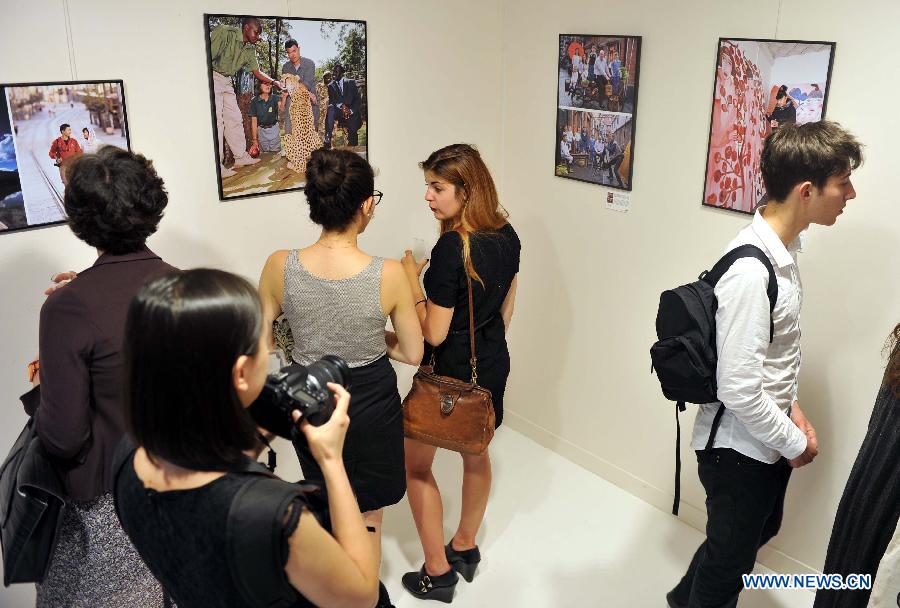 Ouverture à Paris de l'exposition "Le Rêve de la Chine - L'Evolution de la Vie des Chinois et de la Société Chinoise"