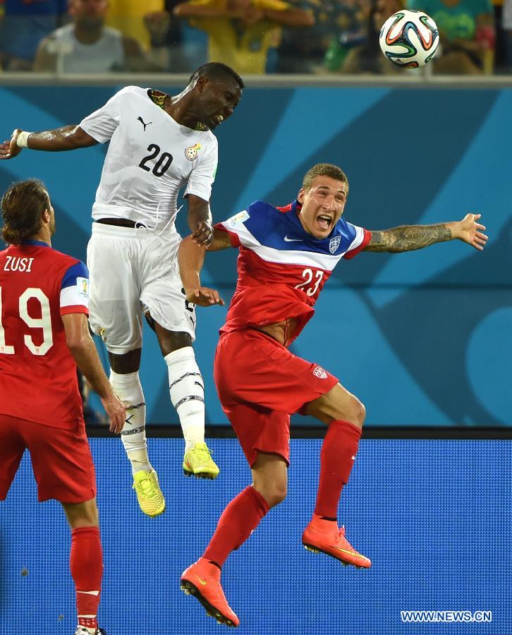 Mondial-2014/Groupe G: Les Etats-Unis battent le Ghana 2 à 1