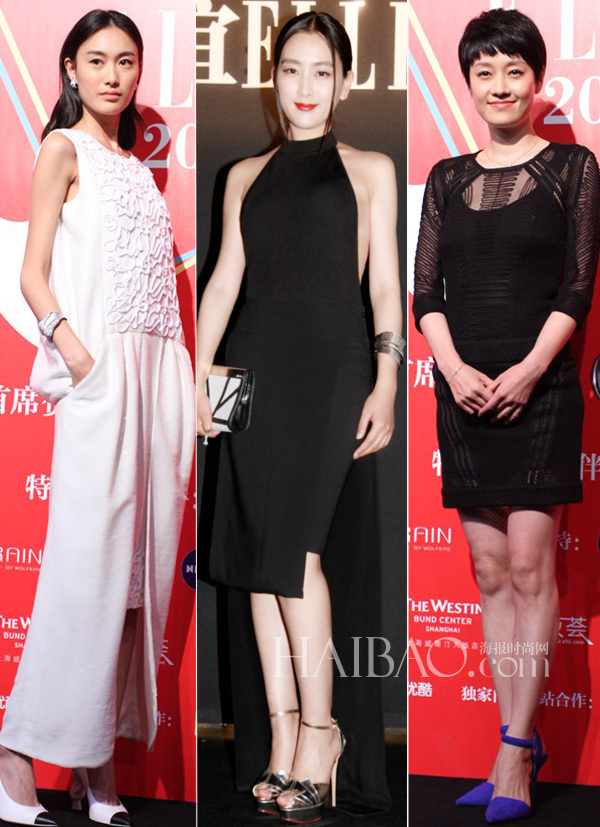 Shanghai : les stars au gala Huayi Elle