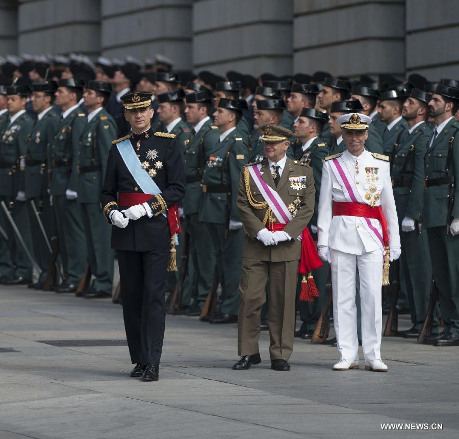 Felipe VI proclamé roi d'Espagne