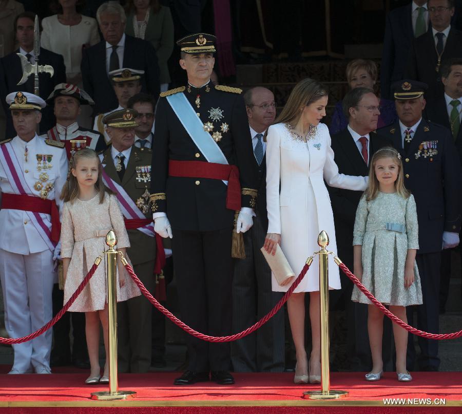 Felipe VI proclamé roi d'Espagne