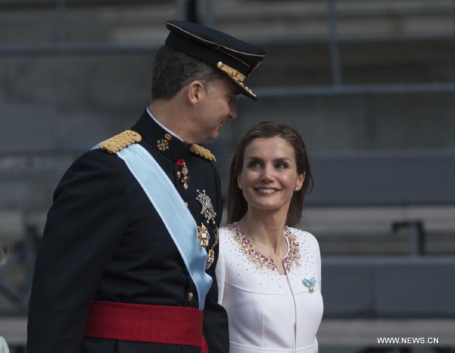 Felipe VI proclamé roi d'Espagne