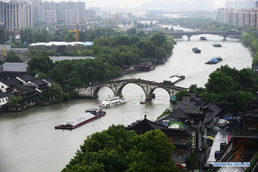 Chine: le Grand Canal inscrit au Patrimoine mondial de l'Unesco