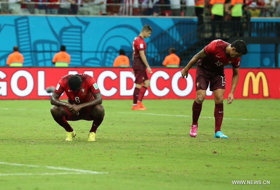 Mondial 2014/Groupe G: un match nul entre le Portugal et les états-Unis