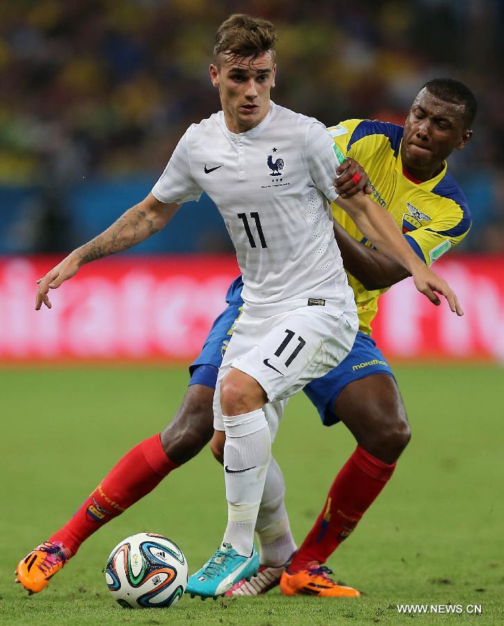 Mondial 2014/Groupe E: Les bleus qualifiés pour les 8e de finale