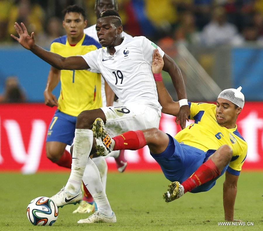 Mondial 2014/Groupe E: Les bleus qualifiés pour les 8e de finale