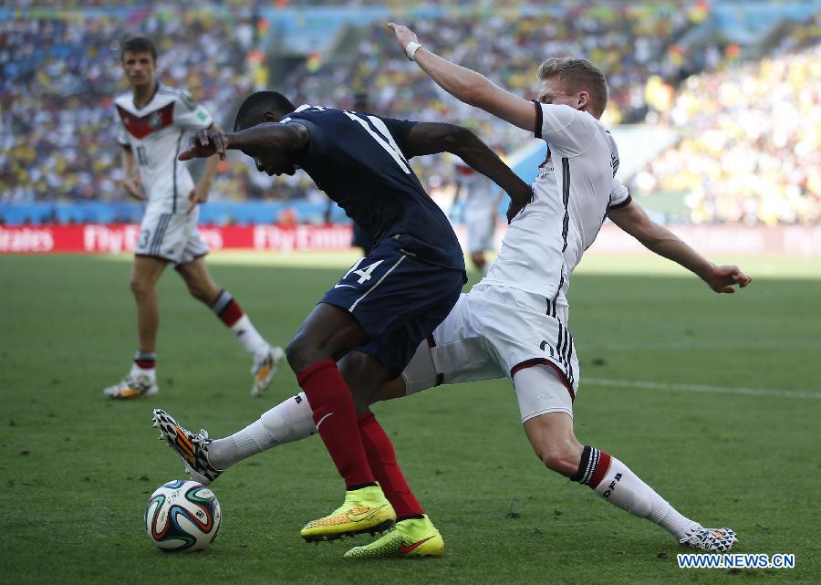 Mondial-2014 - L'Allemagne qualifiée en demi-finale