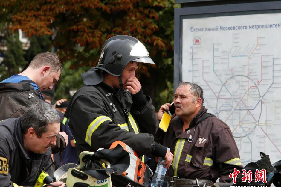 Moscou : 16 morts dans le déraillement d'une rame de métro