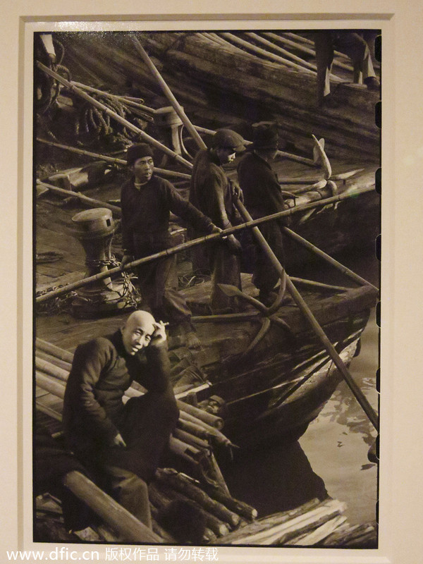 Shanghai en 1949, par Henri Cartier-Bresson. [Photo/IC]