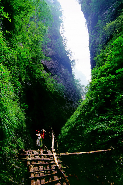 Le site touristique des Gorges de Jinsi