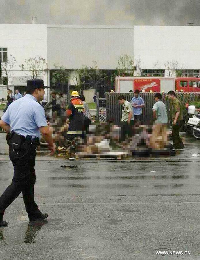 Chine : 65 morts et 150 blessés dans l'explosion d'une usine