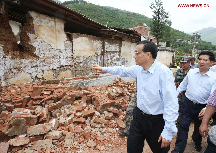 Le Premier ministre chinois se rend dans la région touchée par le séisme