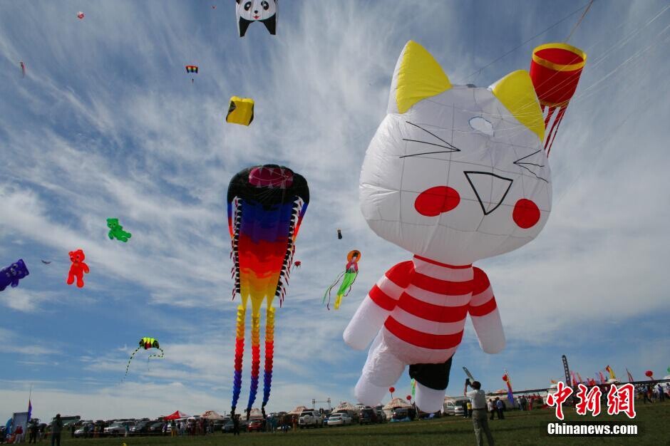 Premier festival du cerf-volant des prairies de Hohhot