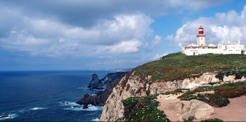 Une vue de Cabo da Roca, sur la c?te ouest du Portugal.