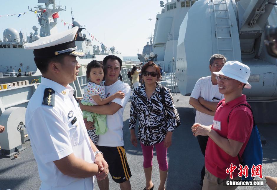 Une escadre navale chinoise en visite aux Etats Unis