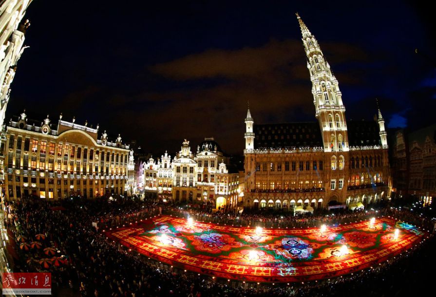 Le 19e tapis de fleurs de Bruxelles