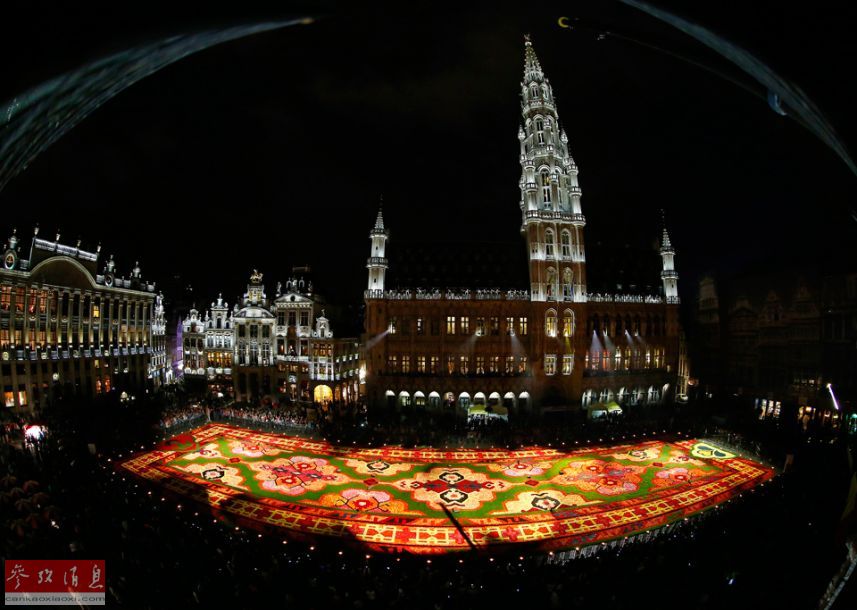 Le 19e tapis de fleurs de Bruxelles