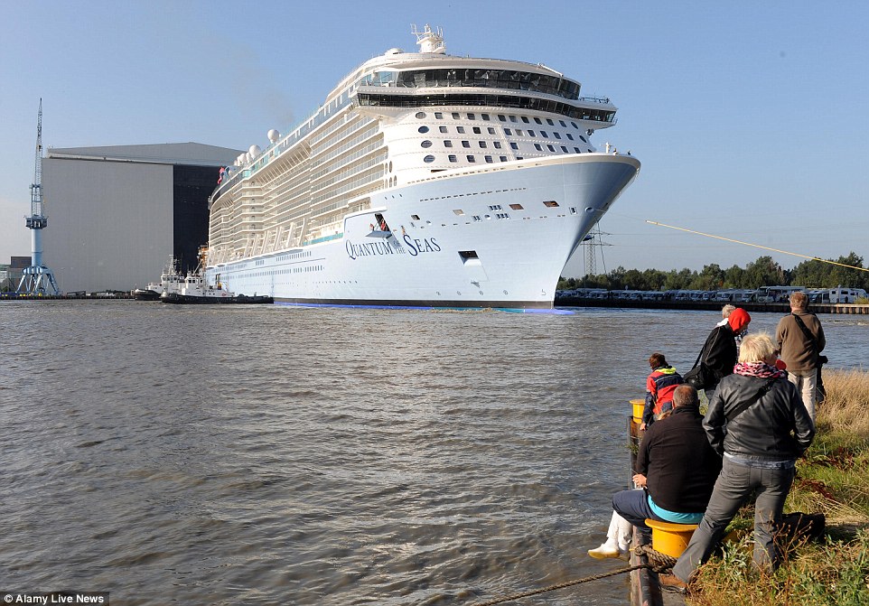 Le troisième plus gros navire de croisière du monde lève l’ancre