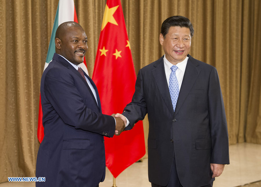 La Chine et le Burundi s'engagent à promouvoir la coopération amicale