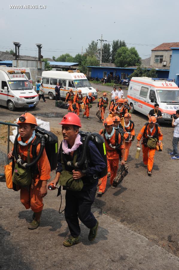 Chine : 27 mineurs toujours piégés dans une mine de charbon après un coup de grisou