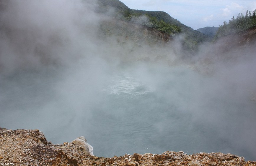 Le Boiling Lake, Dominique