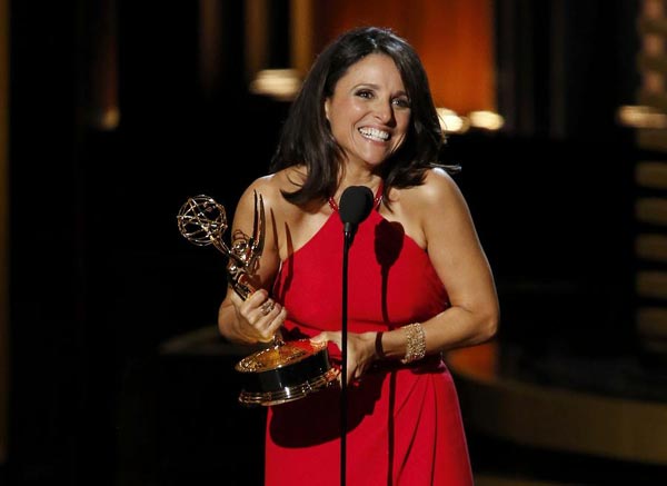 Julia- Louis Dreyfus, actrice de la série "Veep"