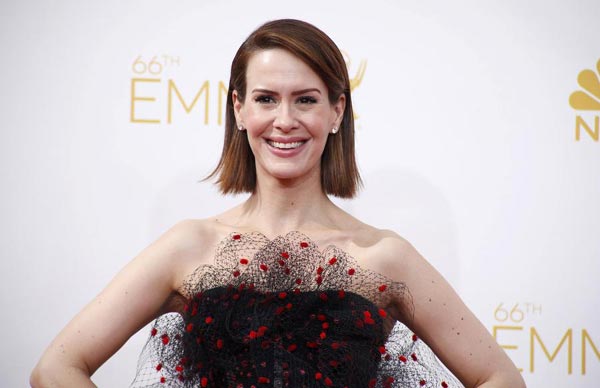 Sarah Paulson, actrice de la série "American Horror Story: Coven" 