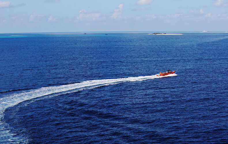 Yinyu se trouve parmi les ?les Xisha dans la province de Hainan, dans le sud de la Chine.[Photo/Xinhua]