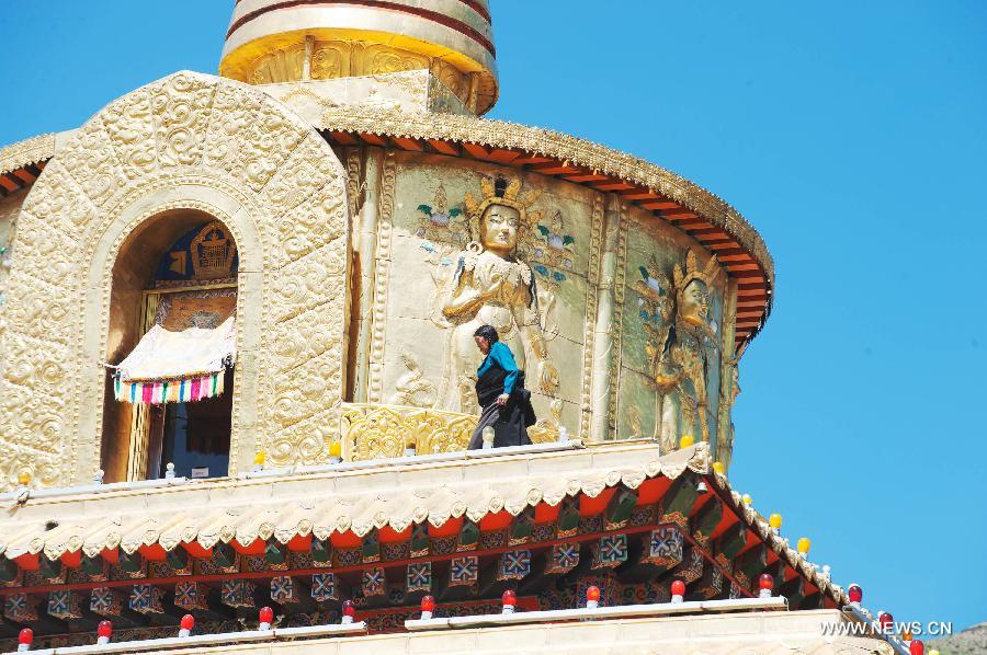 Tibet : La plus importante rénovation du monastère Labrang