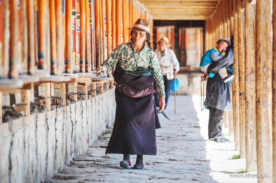 Tibet : La plus importante rénovation du monastère Labrang