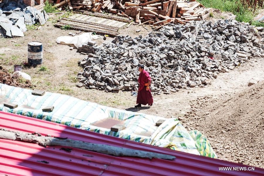 Tibet : La plus importante rénovation du monastère Labrang