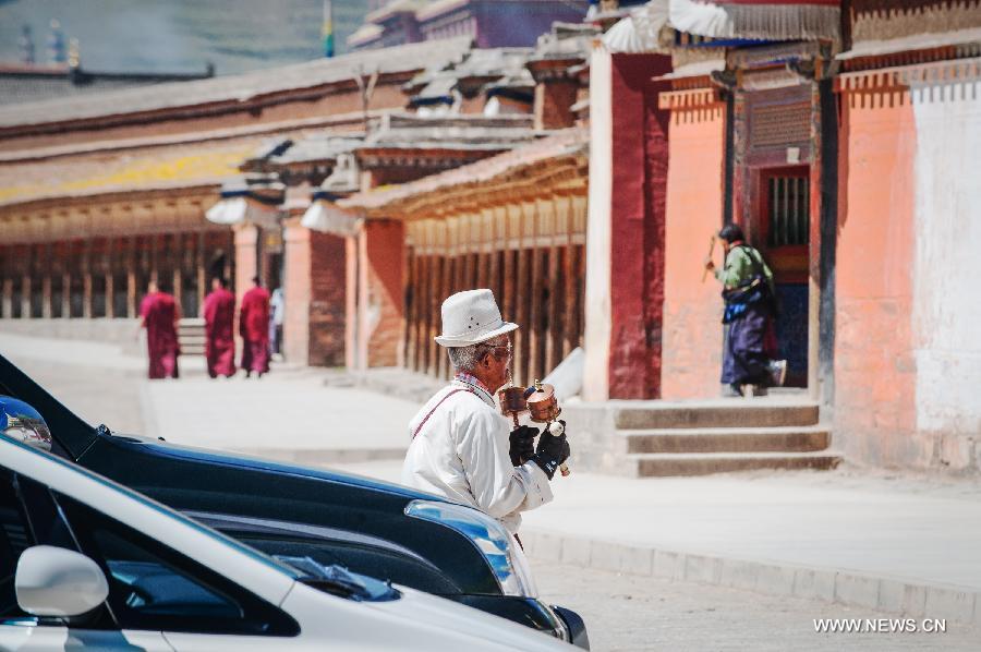 Tibet : La plus importante rénovation du monastère Labrang