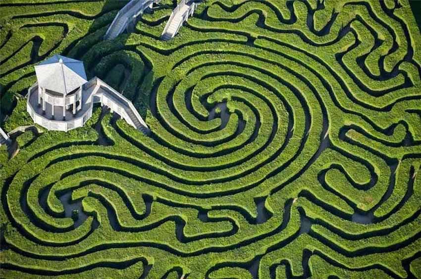 Le chateau Longleat et son incroyable labyrinthe