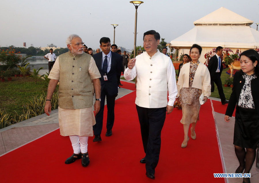 Le président chinois visite l'Etat natal du PM indien Modi, lui transmettant ses voeux d'anniversaire