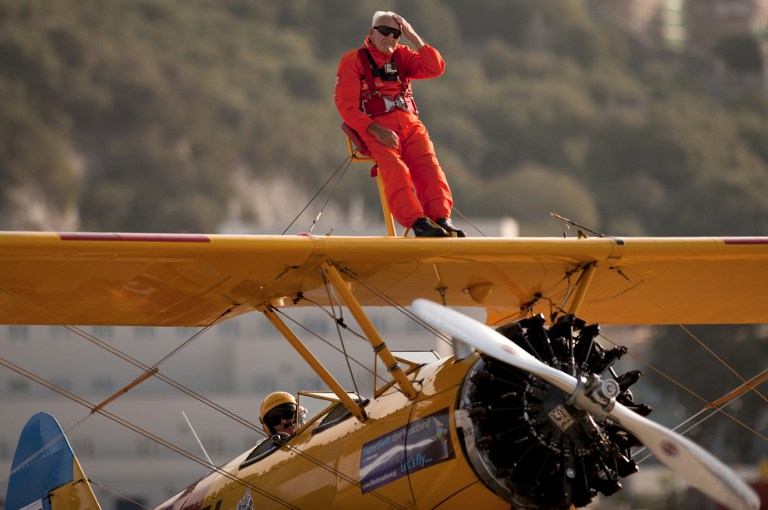 Un papy de 94 ans roi des airs 