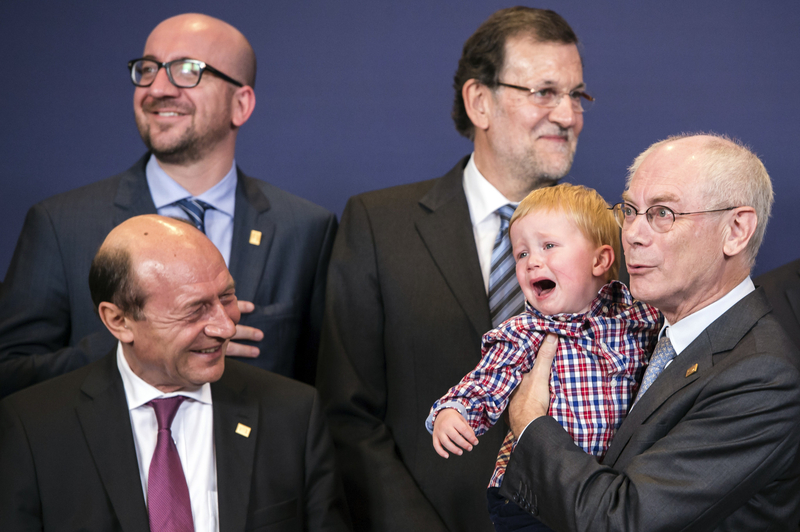 Le petit-fils d'Herman van Rompuy vedette du Sommet des dirigeants de l'UE