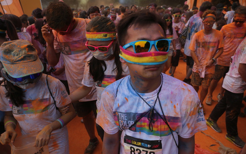 Color Run illumine Guangzhou