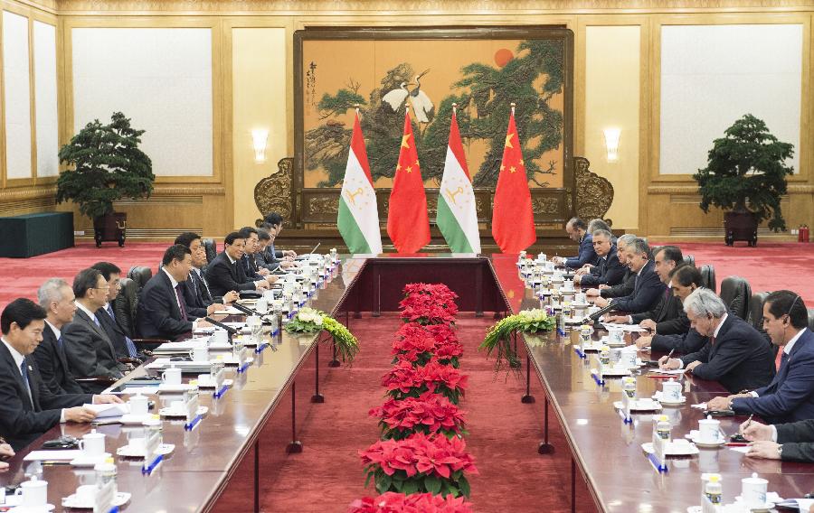 La Chine et le Tadjikistan vont renforcer la coopération dans les domaines de la connectivité et de la lutte contre le terrorisme