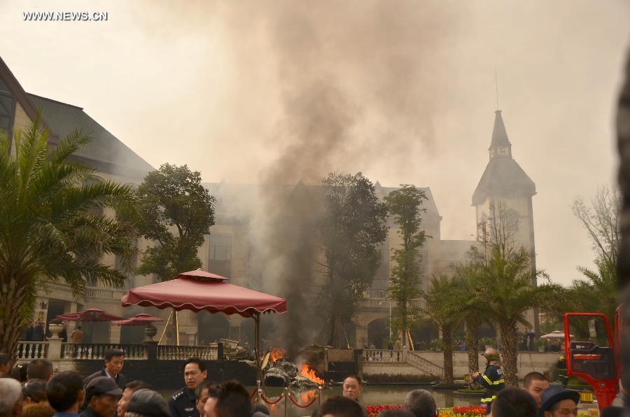 Crash d'un avion dans le sud-ouest de la Chine