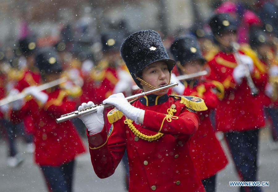 Canada: défilé du Père No?l à Toronto 