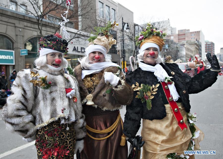 Photos - Défilé du Père No?l à Montréal