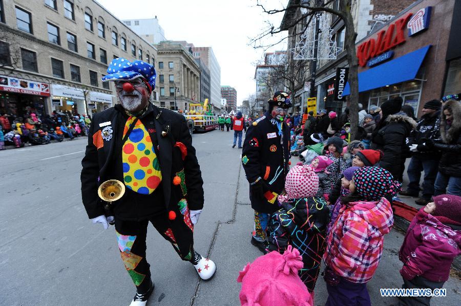 Photos - Défilé du Père No?l à Montréal