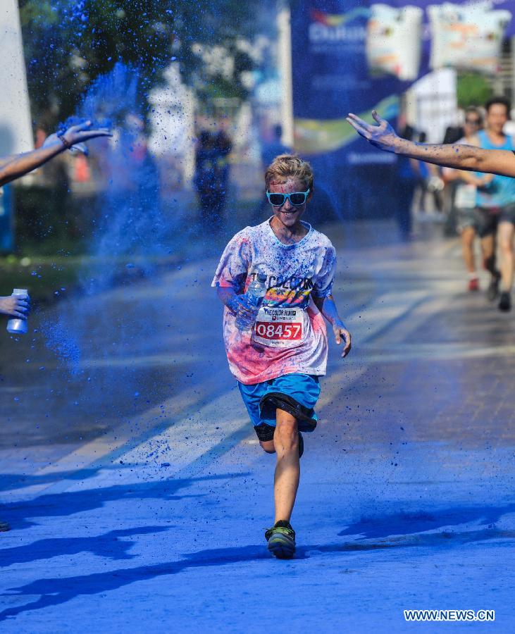 Photos - la "Color run" à Jakarta