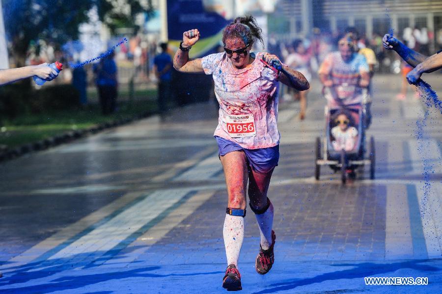 Photos - la "Color run" à Jakarta