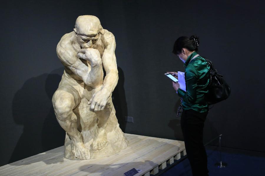 Le Musée national de Chine accueille une exposition d'oeuvres de Rodin 