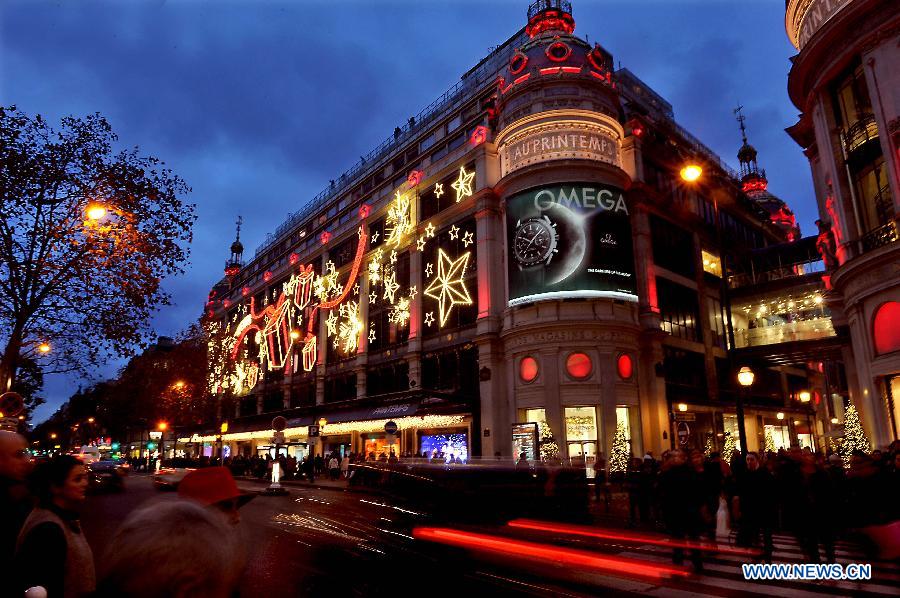 Illuminations de No?l à Paris